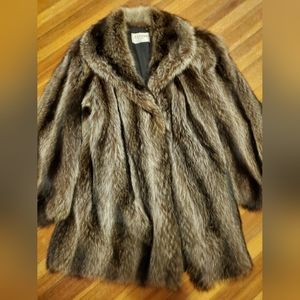 Pre-owned fur coat